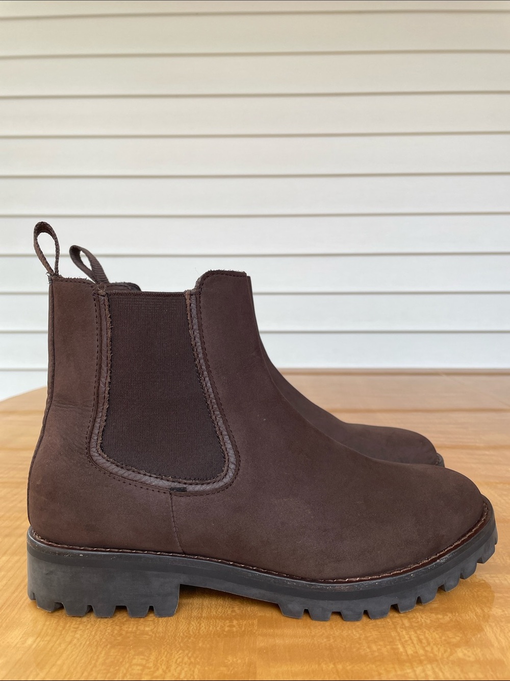 Thursday Boot Company Legend Chelsea Boots Women’s Size 8 Truffle Nubuck Rugged